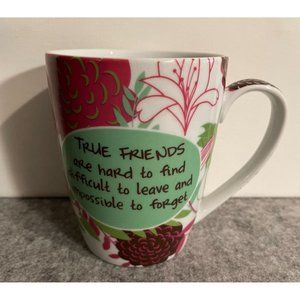 Pier 1 True Friends Floral Coffee Cup   #1294